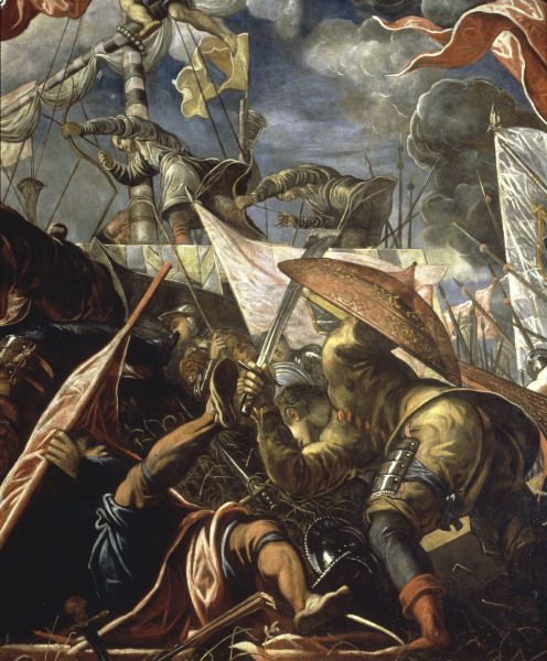 Victory at Argenta 1482 / Tintoretto from Jacopo Robusti Tintoretto