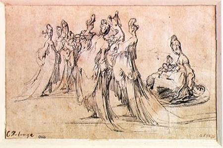Group of Women from Jacques Bellange