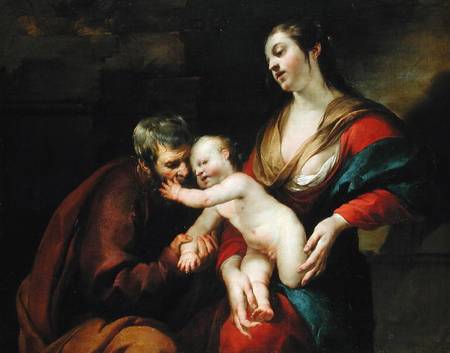 The Holy Family from Jacques Blanchard