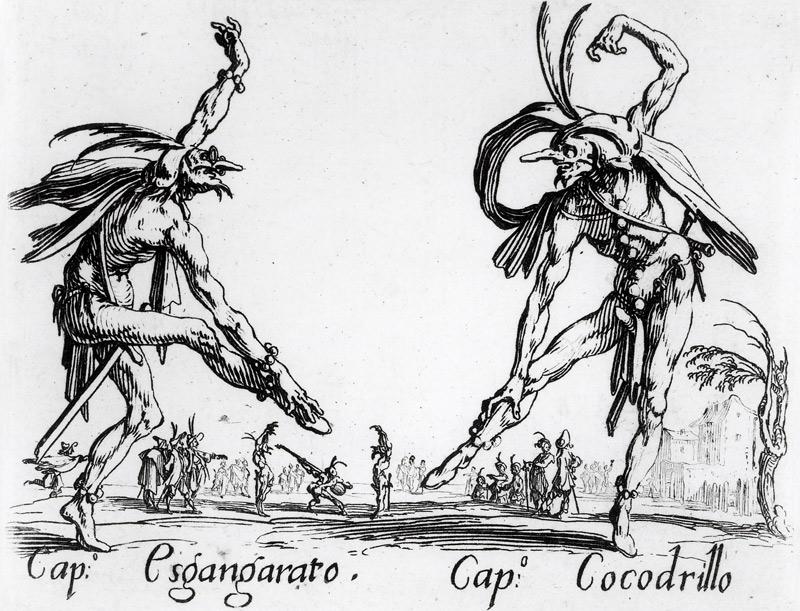 I Balli de Spessanei, or Le Grande Chasse from Jacques Callot