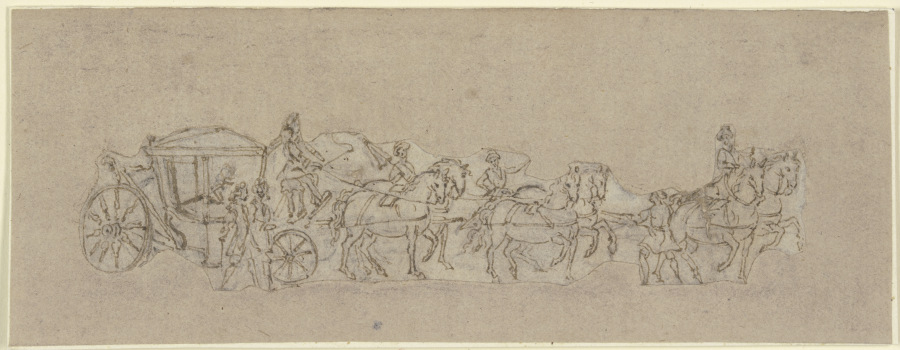 Six-horse carriage from Jacques Callot