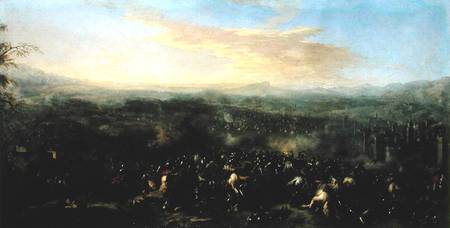 The Battle of Nordlingen in 1634 from Jacques Courtois