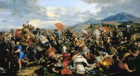 The Battle of Gaugamela in 331 BC