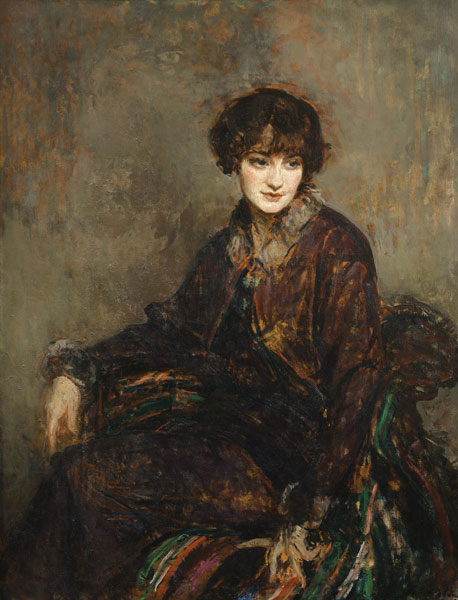 Portrait of Daisy Fellowes, née Marguerite Decazes de Glücksbierg (1890-1962) from Jacques-Emile Blanche