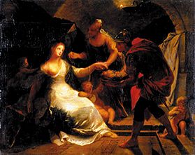 The death of the Sophonisbe from Jacques Francois Courtin