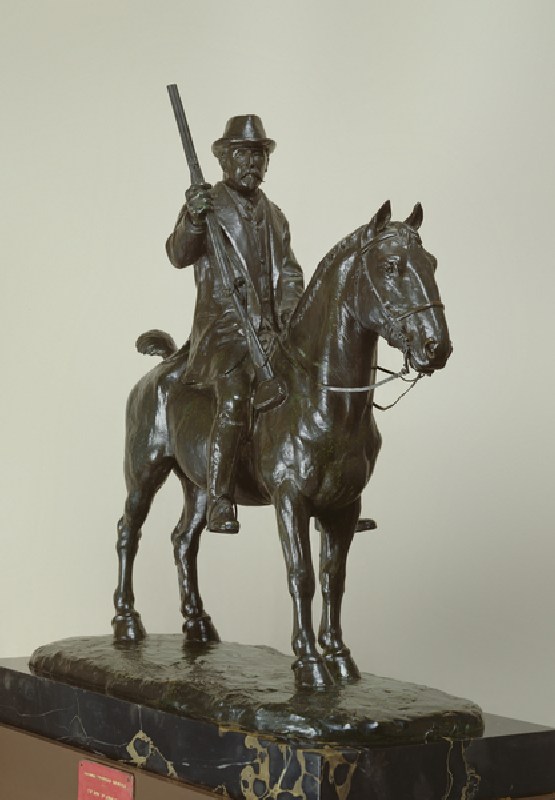 The Duke of Aumale on horseback (bronze) from Jacques Froment-Meurice