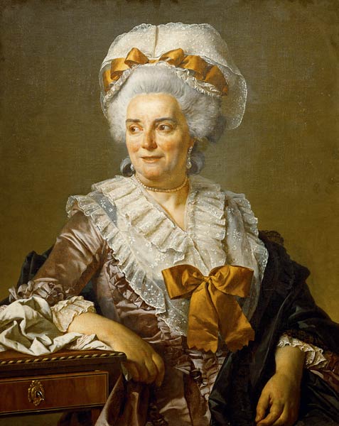Madam Pécoul, the mother-in-law of the artist. from Jacques Louis David