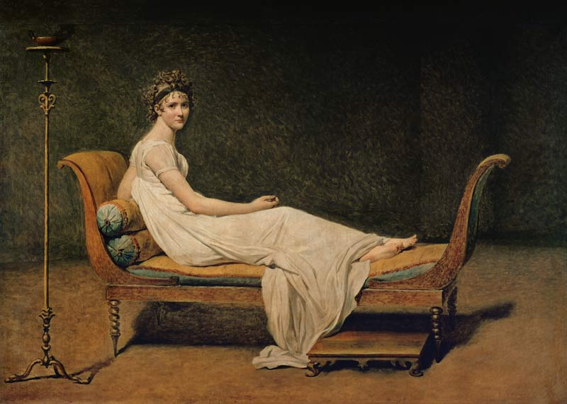 Madam Récamier from Jacques Louis David
