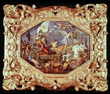 The Triumph of Louis XIII (1601-43) over the Enemies of Religion from Jacques Stella