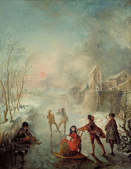 Winter from Jacques de Lajoue