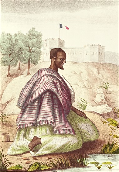 A Senegalese Marabout, from ''Les Esquisses Senegalaises'' Abbe Boilat from Jacques Francois Gauderique Llanta
