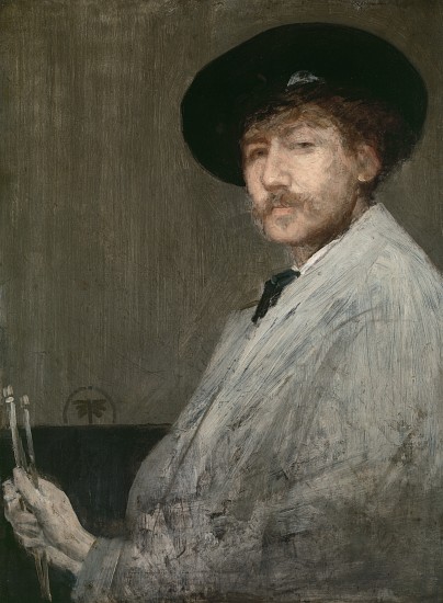 Arrangement in Grey: Portrait of the Painter from James Abbott McNeill Whistler