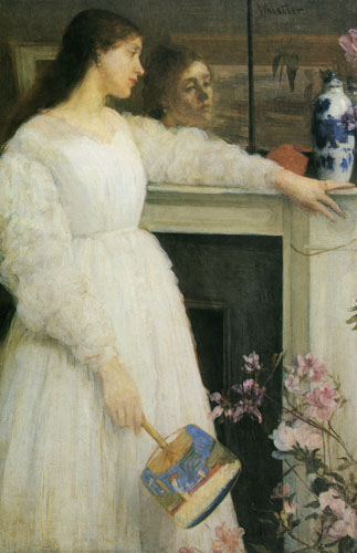No. 2, girl in white, knows symphony into from James Abbott McNeill Whistler