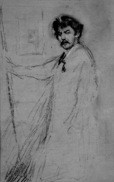 Self Portrait from James Abbott McNeill Whistler