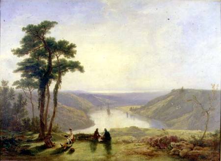 View of the Avon from Durdham Down from James Baker Pyne