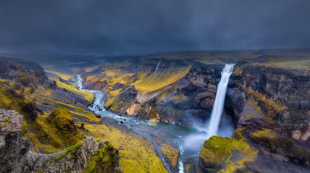 Iceland Waterfall from James Bian