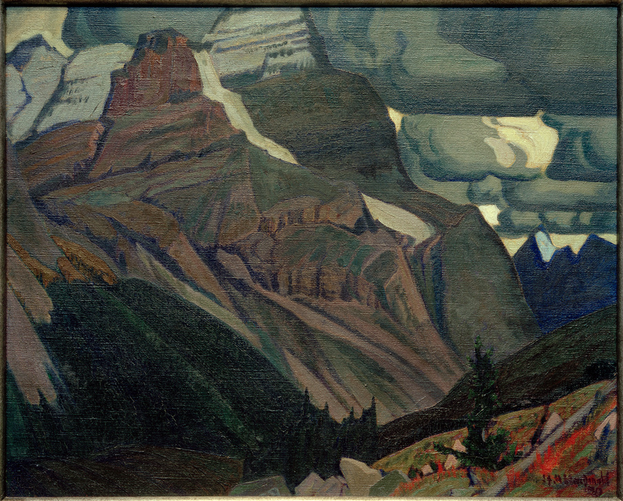 Dark Autumn, Rocky Mountains from James Edward Hervey Macdonald