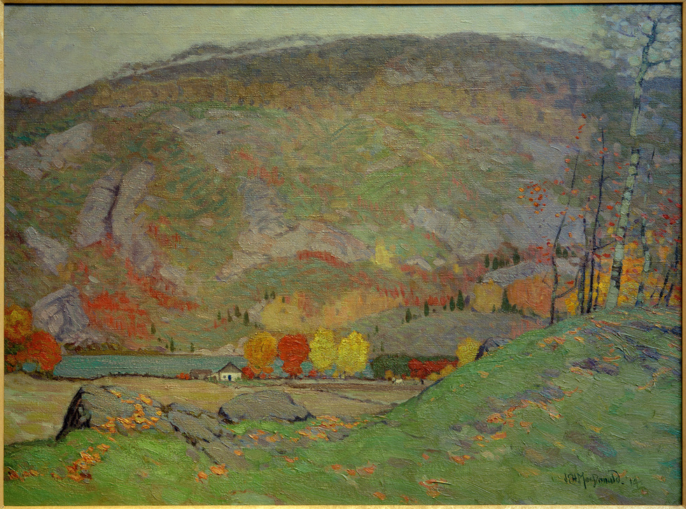 Laurentian Hillside, October from James Edward Hervey Macdonald