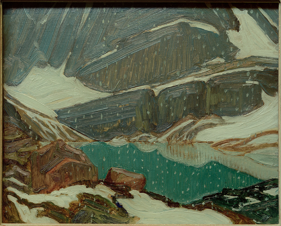 Snow at Lake Oesa from James Edward Hervey Macdonald
