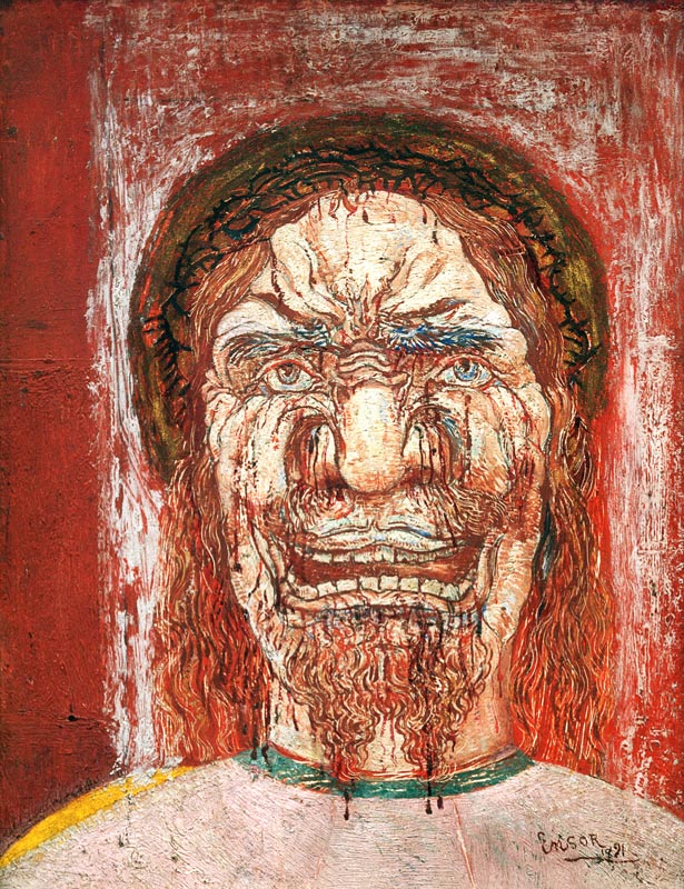 The pain man from James Ensor