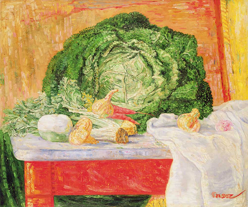 The Cabbage, c.1910 from James Ensor