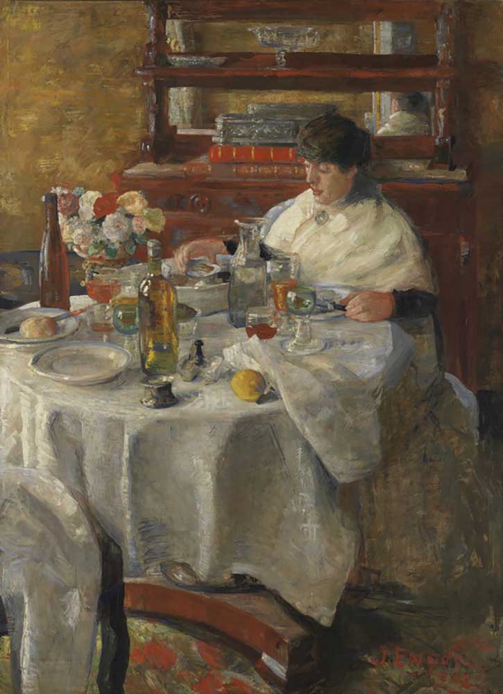 The Oyster Eater from James Ensor