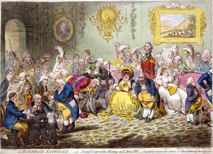 L'Assemblée Nationale from James Gillray