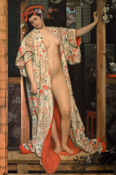 J.Tissot, Japanese Lady in the bath from James Jacques Tissot
