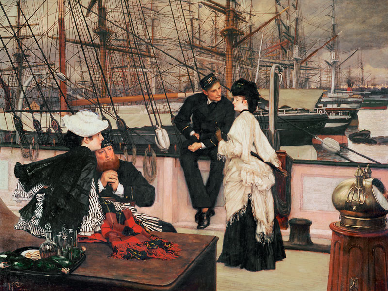 The Captain and the Mate from James Jacques Tissot
