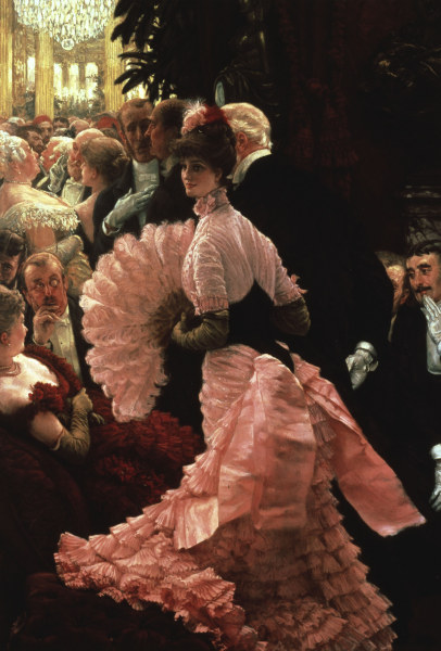 The Reception / Paint.by Tissot / c.1883 from James Jacques Tissot