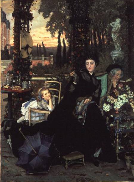 The Widow from James Jacques Tissot