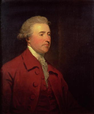 Portrait of Edmund Burke (oil on canvas) from James Northcote