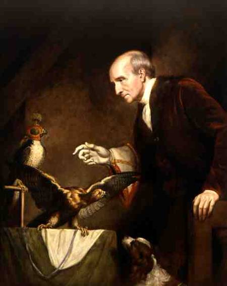 Self Portrait as a Falconer from James Northcote