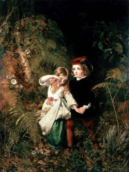 Children in the Wood from James Sant