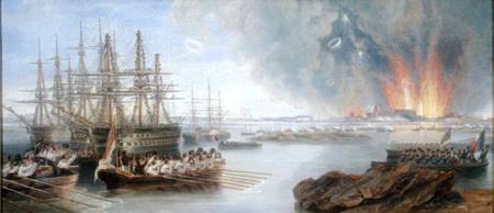 The Bombardment of Sebastopol from James Wilson Carmichael