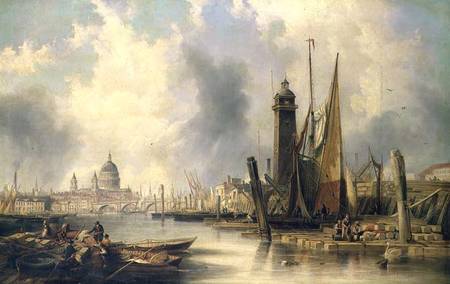 View of London with St. Paul's from James Wilson Carmichael