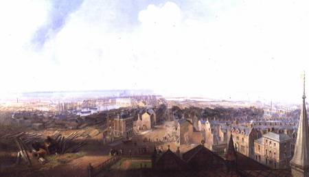 West Hartlepool in the year 1859 from James Wilson Carmichael