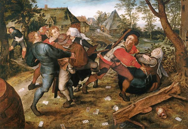 Smallholder scrap. from Jan Brueghel d. Ä.
