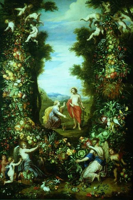 Christ and Mary Magdalene from Jan Brueghel d. Ä.