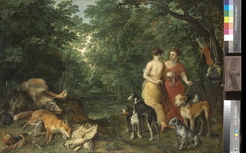 Dianas Nymphen nach der Jagd from Jan Brueghel d. Ä.