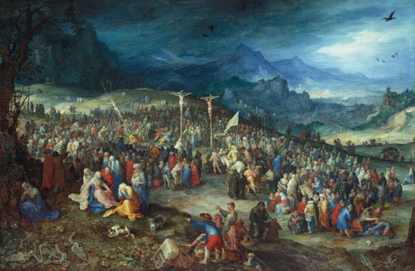 Jan Bruegel d.Ä., Kreuzigung Christi from Jan Brueghel d. J.