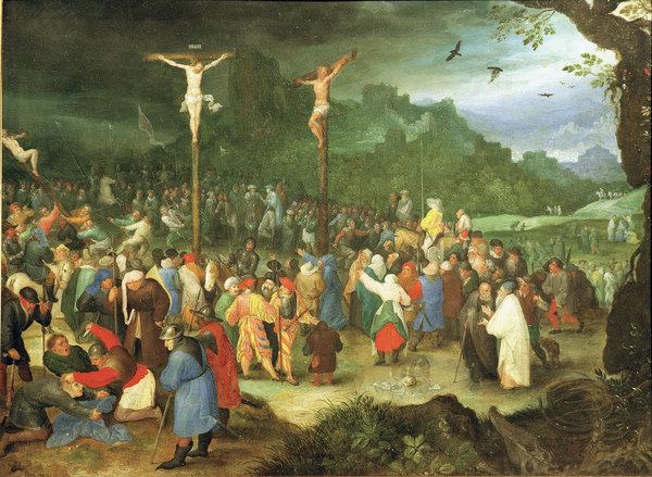 J.Brueghel d.Ä., Kreuzigung Christi from Jan Brueghel d. J.