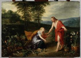 Noli me tangere (Erscheinung Christi als Gärtner vor Magdalena)