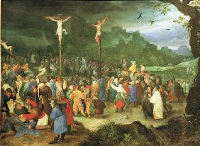 J.Brueghel d.Ä., Kreuzigung Christi