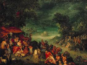The Flood with Noah s Ark/Brueghel/1601