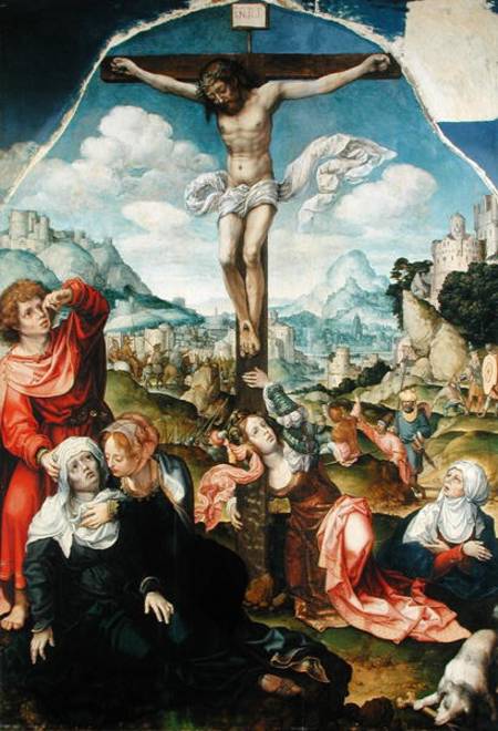 The Crucifixion from Jan Gossaert