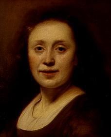 Half-length portrait of a young woman with open hair from Jan Lievens