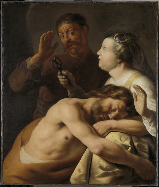 Samson and Delilah from Jan Lievens