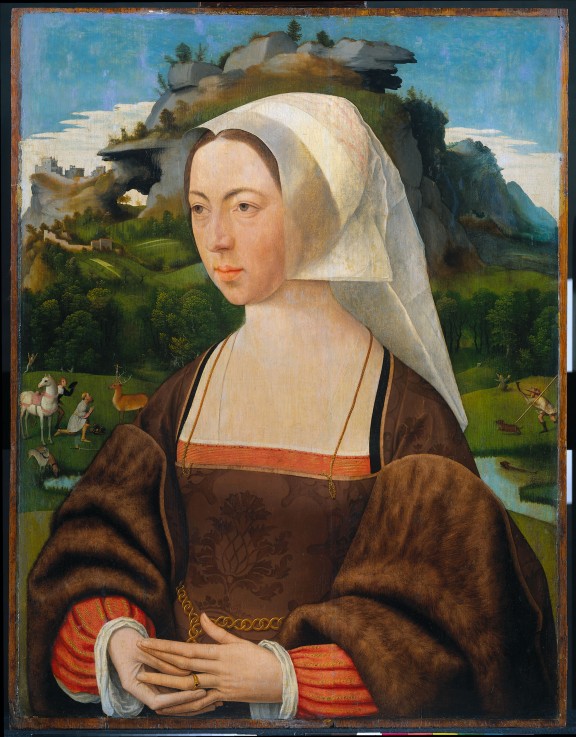 Portrait of a Woman from Jan Mostaert