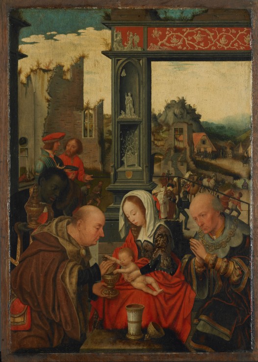 The Adoration of the Kings from Jan Mostaert
